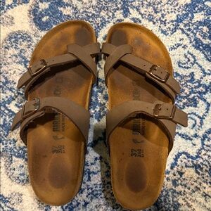 Birkenstock Double Strap Sandals in Brown
